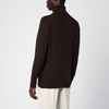 Loro Piana Brown Cashmere Turtleneck Sweater Men