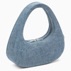 Coperni Baguette Swipe Bag In Denim