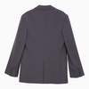 Acne Studios Blue Single-Breasted Jacket In Wool Blend Women