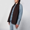 Destin Ebony Brown Wool Scarf