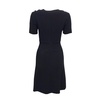 Fendi Knitted Mink Collar Dress