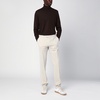 Loro Piana Brown Cashmere Turtleneck Sweater Men