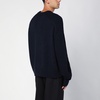 Studio Nicholson Navy Blue Jean Jumper In Wool