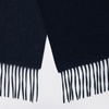 Destin Dark Blue Wool Scarf