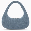 Coperni Baguette Swipe Bag In Denim