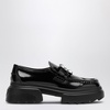 Roger Vivier Wallaviv Black Patent Leather Platform Loafer