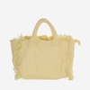 Mc2 Saint Barth Colette Terry Cloth Tote Bag With Embroidery