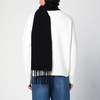 Destin Black Wool And Cahsmere Scarf