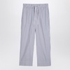 Tekla White Striped Pyjama Trousers