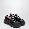 Roger Vivier Wallaviv Black Patent Leather Platform Loafer