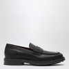 Loro Piana Black Leather Travis Loafer Men