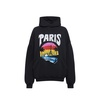 Balenciaga Cotton Printed Hooded Sweatshirt