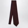 Destin Burgundy Silk Polka Dot Tie