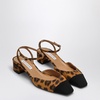 Aquazzura Pump French Flirt 35 Leopard Print Leather