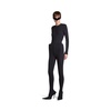 Women's Hip Bone Pantabodysuit in Black