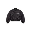 Men's Balenciaga Boxing Varsity Jacket in Black