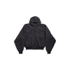 Men's Agaicnelab Hooded Bomber in Black/orange