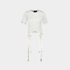 Simone Rocha Bow Tails Easy T-Shirt