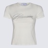 Blumarine White Cotton T-Shirt