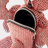 ALEXANDER WANG Fiery Dragon Mini Wristlet with Crystal Mesh