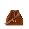 large Cinch suede bucket bag