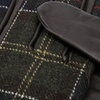 Barbour Gloves With Tartan Pattern