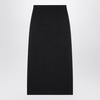 Loulou Studio Anthracite Grey Wool Skirt