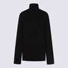 The Row Black Wool Knitwear