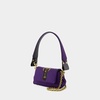 VIVIENNE WESTWOOD Chic Purple Mini Handbag for Women - 100% Recycled Polyester - SS24