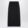 Loulou Studio Anthracite Grey Wool Skirt