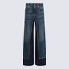 Stella McCartney Dark Blue Cotton Jeans