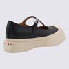 Marni Black Leather Sneakers