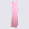 Alexander McQueen Pink Silk Dress