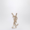 Saint Laurent Ysl Cassandre Brooch Gold