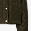 Cropped Quilted Nylon Jacket