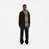 Wide Check Cashmere Scarf