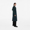 Long Cotton Blend Trench Coat