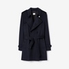 Short Wool Cashmere Wimbledon Trench Coat