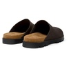 Gray nubuck clog for men