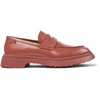 Red Leather Moccasin for Men