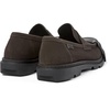 Gray Nubuck Moccasin for Men