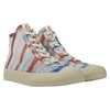 Multicolored organic cotton sneakers for men