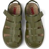 Green Leather Sandal for Men