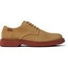 Light brown nubuck shoes for men