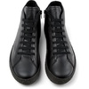 Black Leather Desert Boot for Men