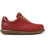 Red Leather Oxford Sneaker for Men