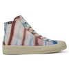 Multicolored organic cotton sneakers for men