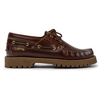 Brown Leather Moccasin Shoes for Men.