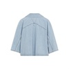 Bottega Veneta Light Bleached Denim Cropped Shirt