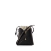 Jil Sander Curved Contrast Stitched Crossbody Bag